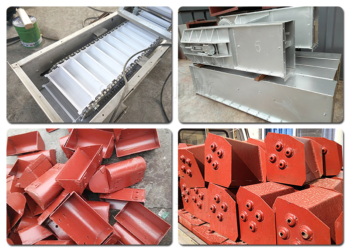 TD型斗式提升機料斗，機殼展示圖